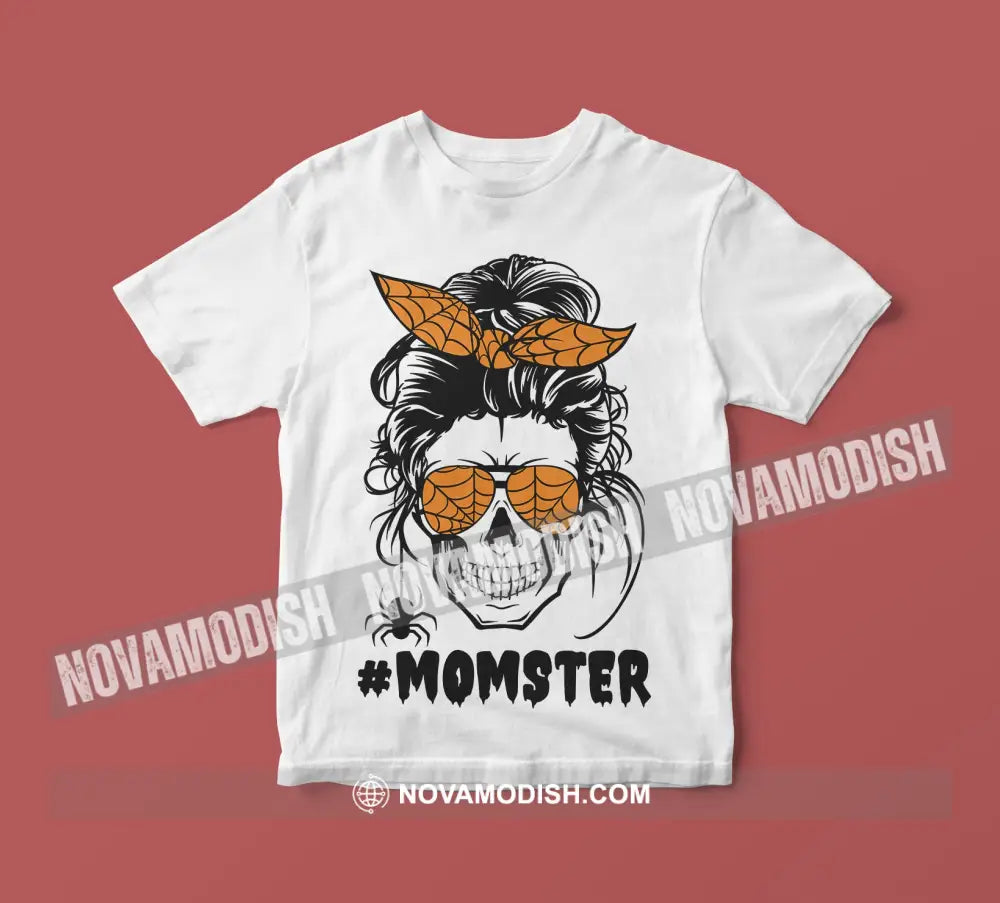 Woman T-Shirt Halloween Momster T-Shirt Hoodie