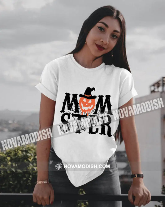 Woman T-Shirt Halloween Momster T-Shirt Hoodie