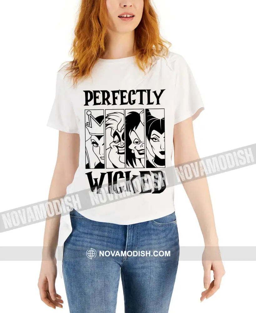 Woman T-Shirt Halloween Perfectly Wicked T-Shirt