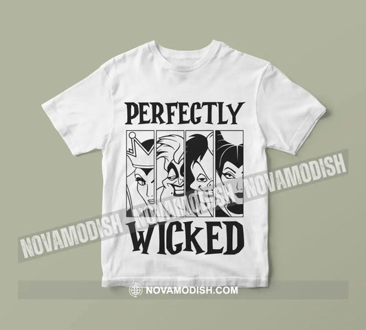 Woman T-Shirt Halloween Perfectly Wicked T-Shirt