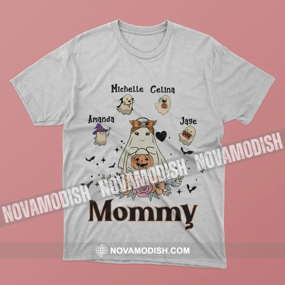 Woman T-Shirt Halloween Personalized Mommy Boo T-Shirt Hoodie