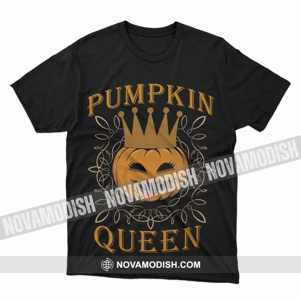 Woman T-Shirt Halloween Pumpkin Queen T-Shirt