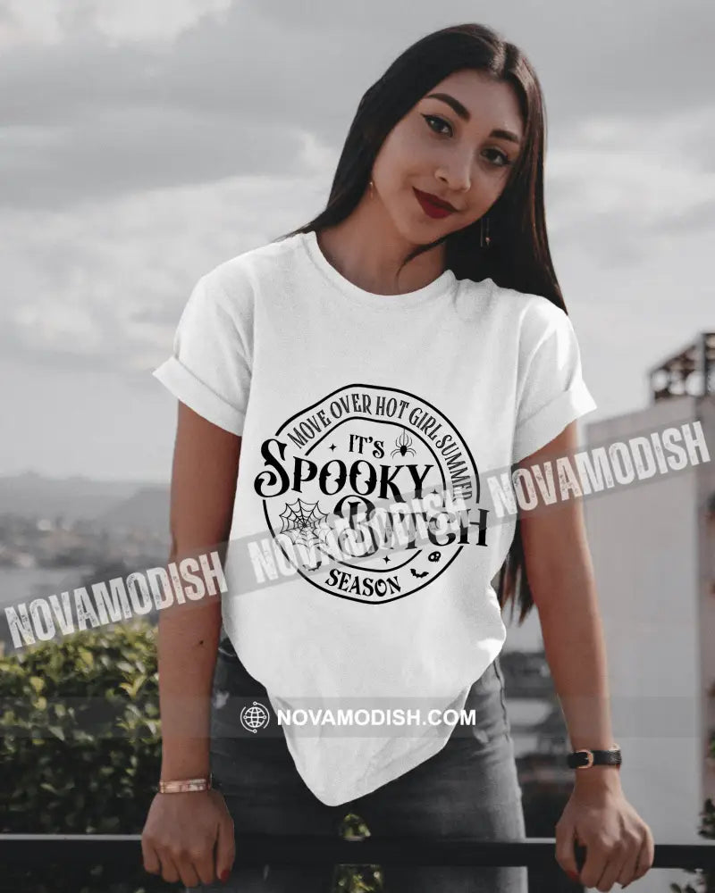 Woman T-Shirt Halloween Spooky Bitch T-Shirt