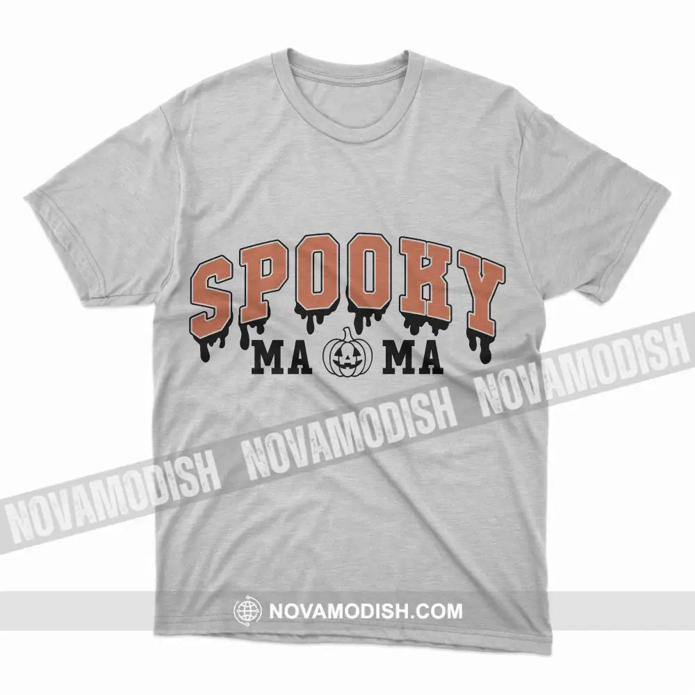 Woman T-Shirt Halloween Spooky Mama T-Shirt