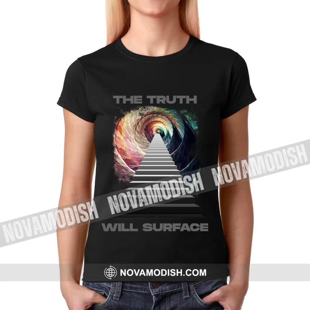 Woman T-Shirt The Truth Will Surface Silo Shirt Classic Tee / Black S T-Shirt