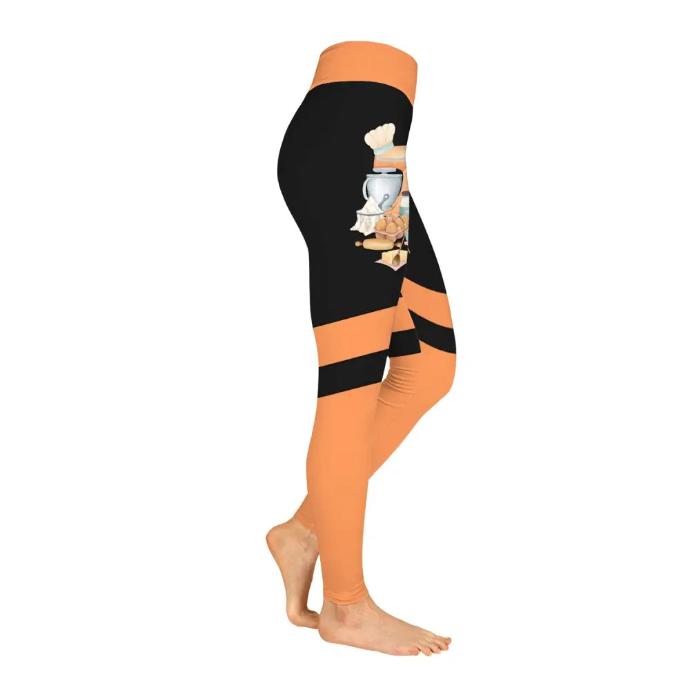 Women Clothing Baker Sportwear Baking Gifts Legging Pants For