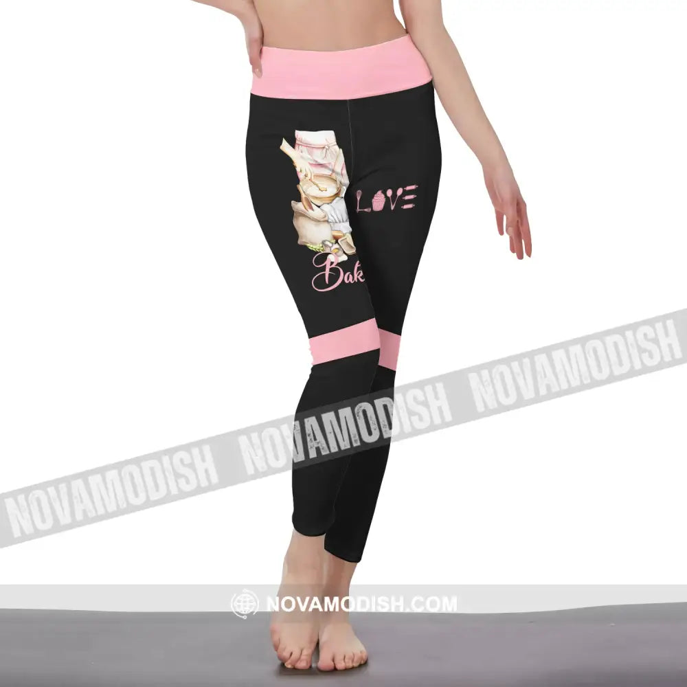 Women Clothing Baker Sportwear Baking Pants Legging For