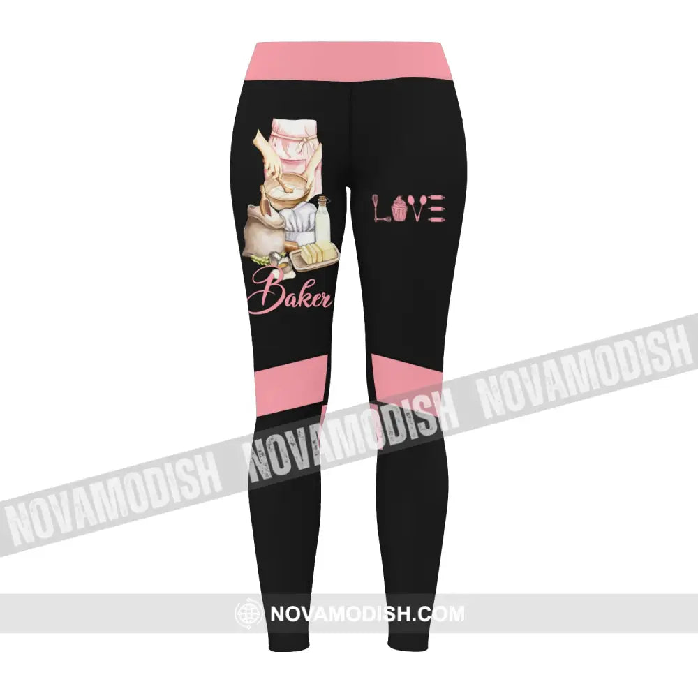 Women Clothing Baker Sportwear Baking Pants Legging For S