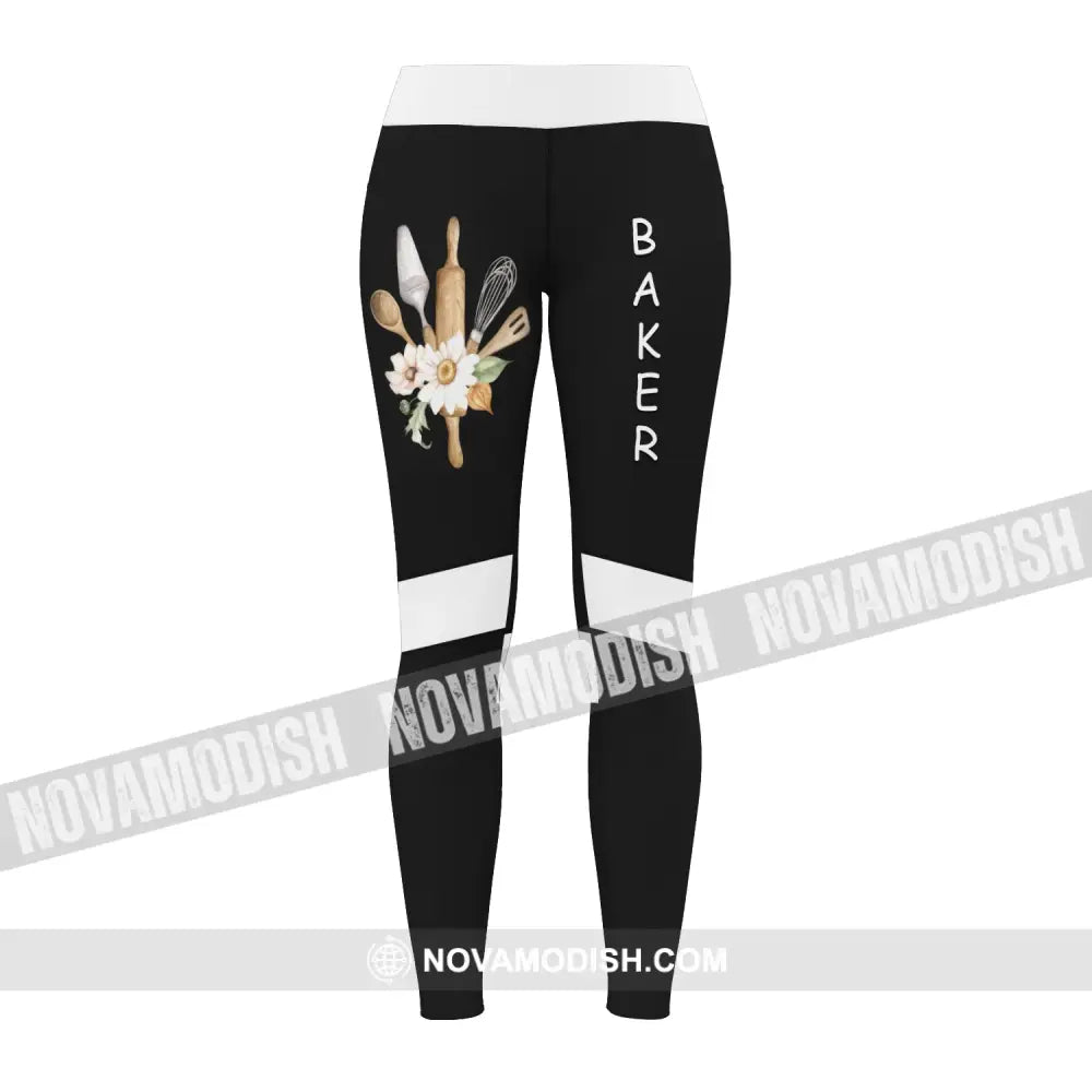 Women Clothing Baker Sportwear Legging Pants For