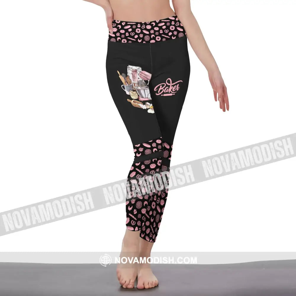 Women Clothing Baker Sportwear Legging Pants For