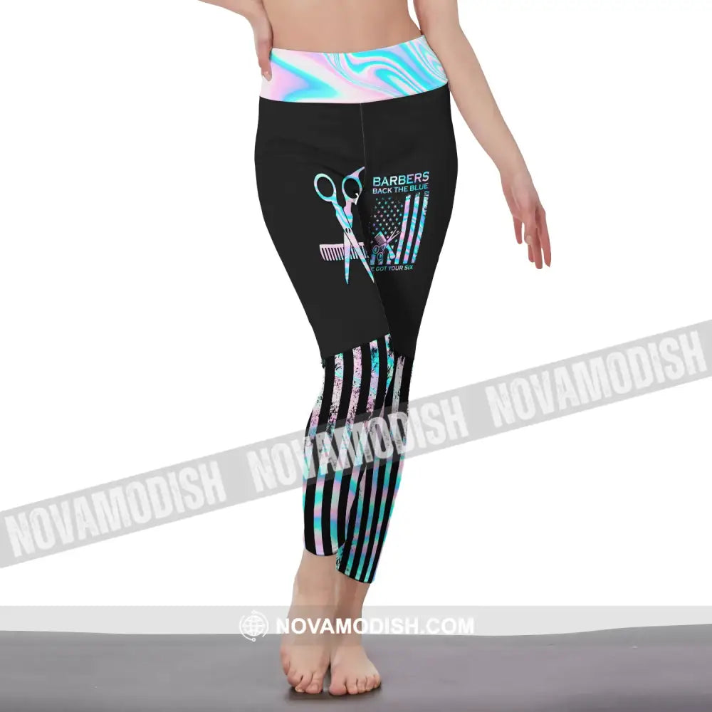 Women Clothing Barber Sportwear Legging Pants For S