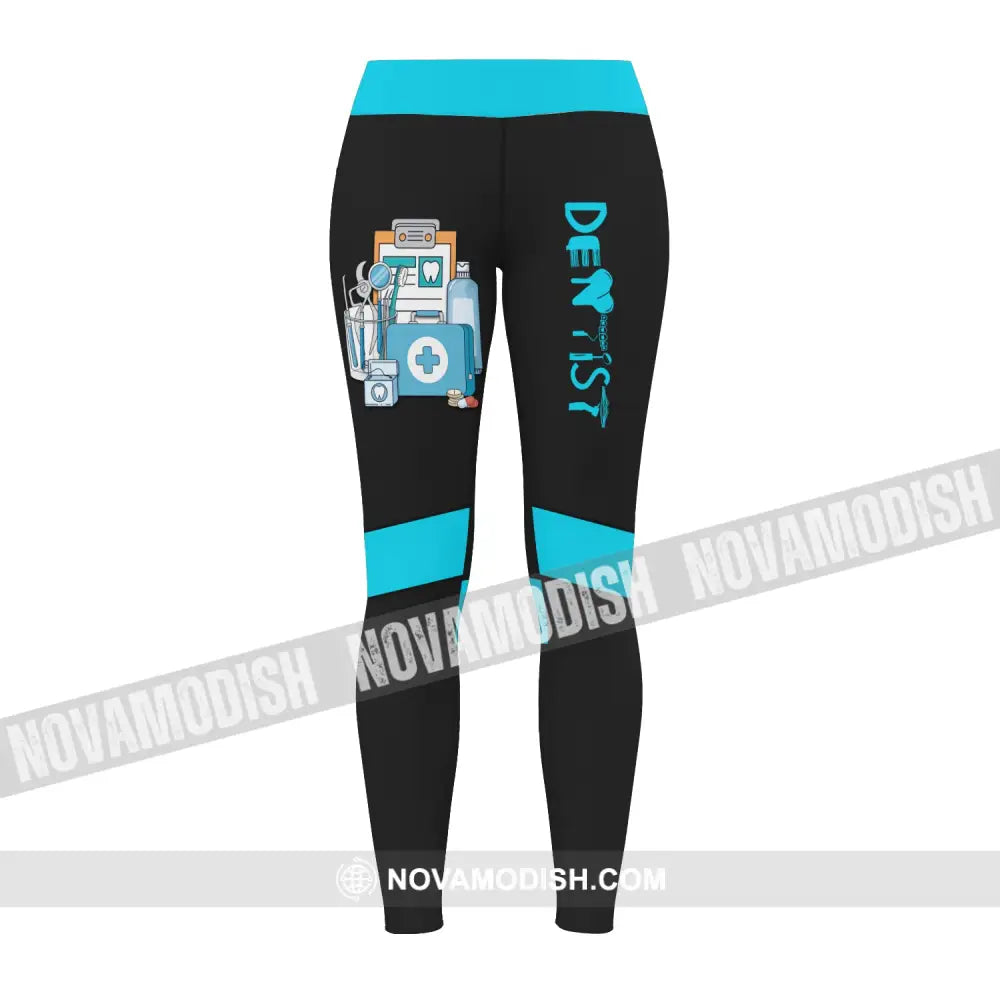 Women Clothing Dentist Legging Sportwear Pants For