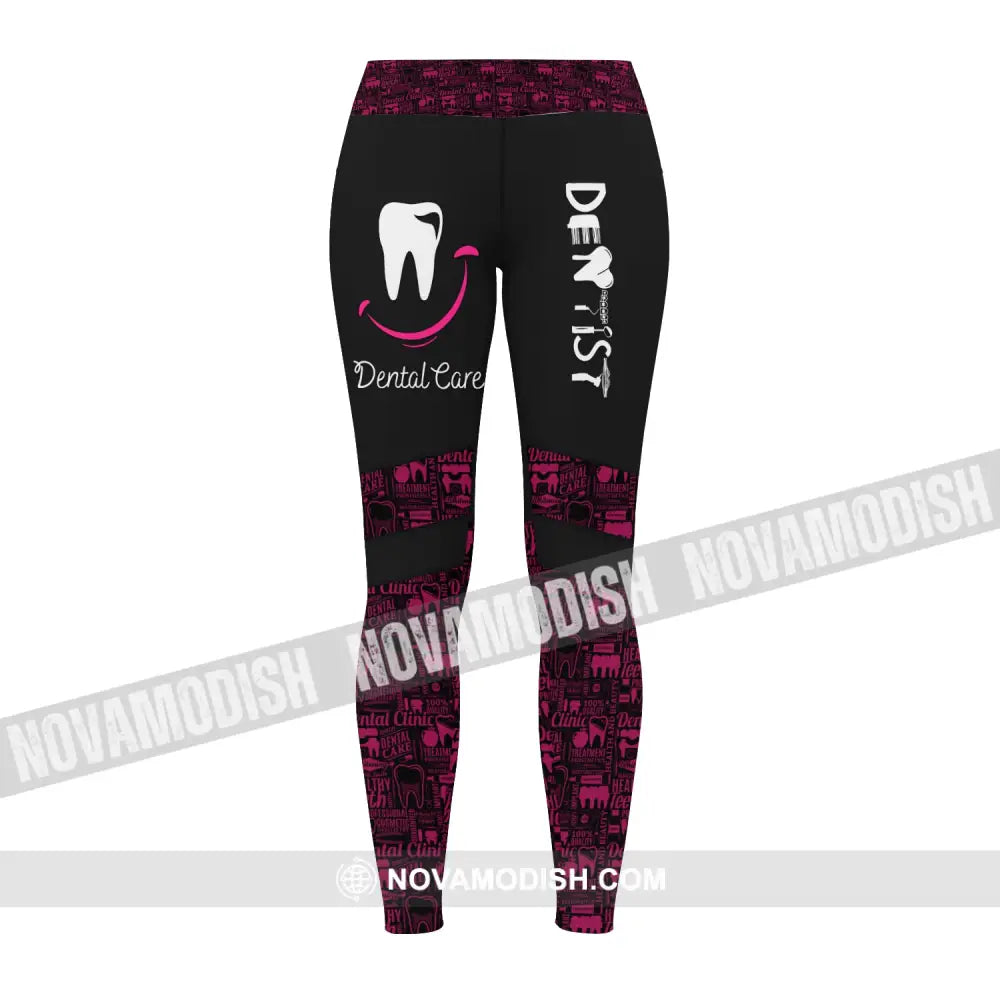 Women Clothing Dentist Legging Sportwear Pants For