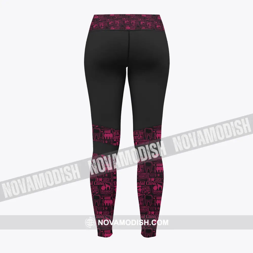 Women Clothing Dentist Legging Sportwear Pants For