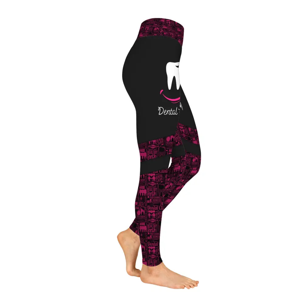 Women Clothing Dentist Legging Sportwear Pants For