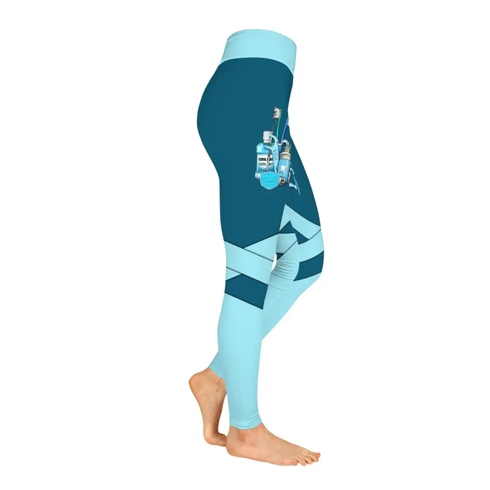 Women Clothing Dentist Legging Sportwear Pants For