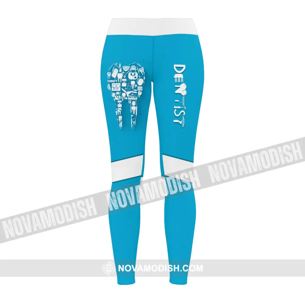 Women Clothing Dentist Legging Sportwear Pants For