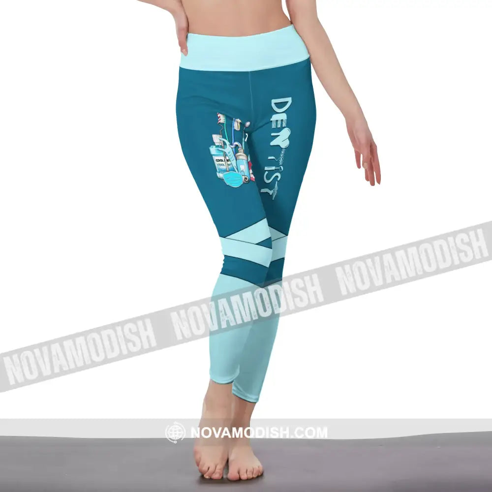 Women Clothing Dentist Legging Sportwear Pants For S