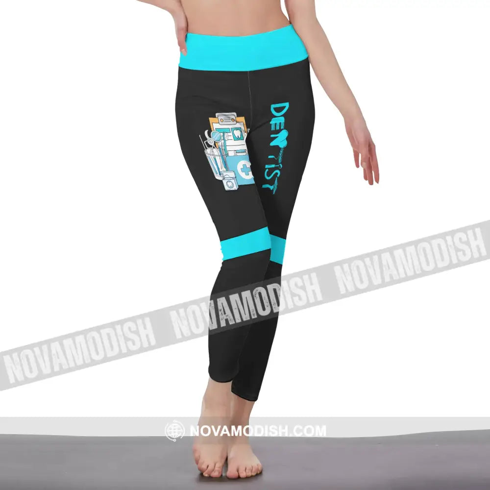 Women Clothing Dentist Legging Sportwear Pants For S