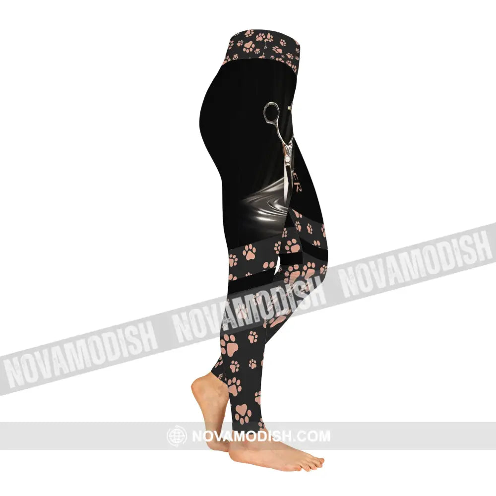 Women Clothing Groomer Legging Pants For