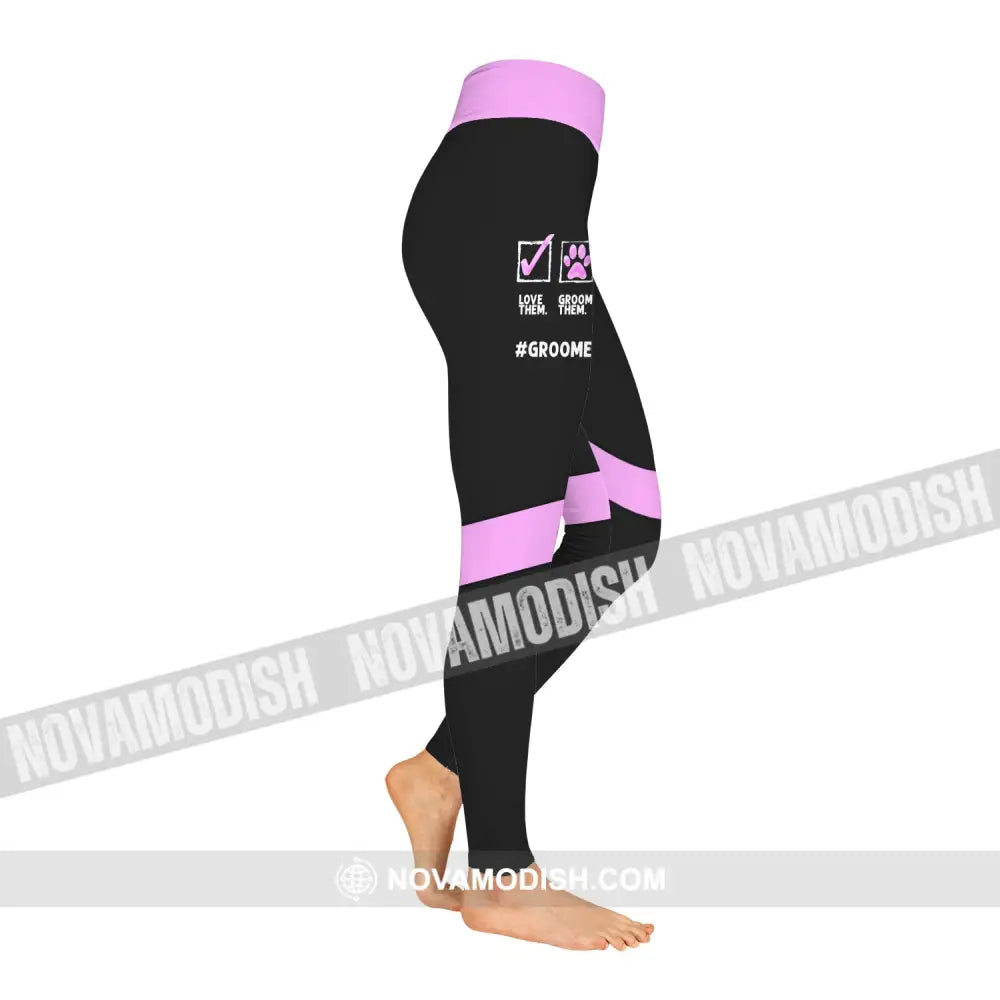 Women Clothing Groomer Sportwear Legging Pants For