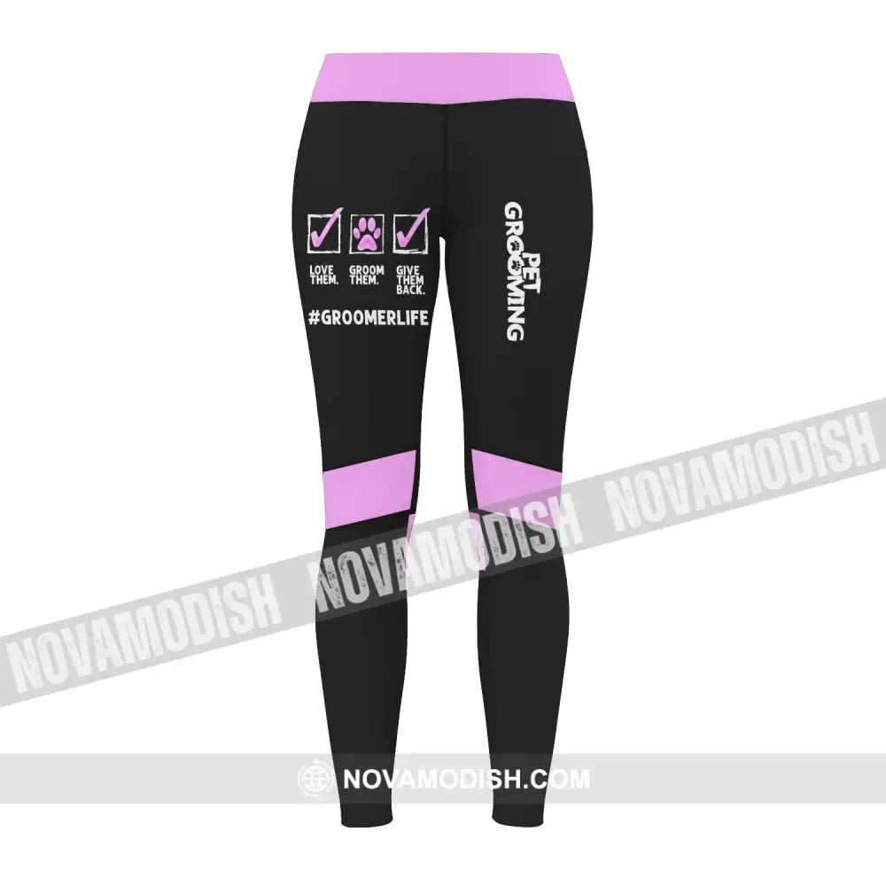 Women Clothing Groomer Sportwear Legging Pants For