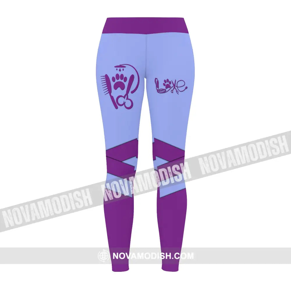 Women Clothing Groomer Sportwear Legging Pants For