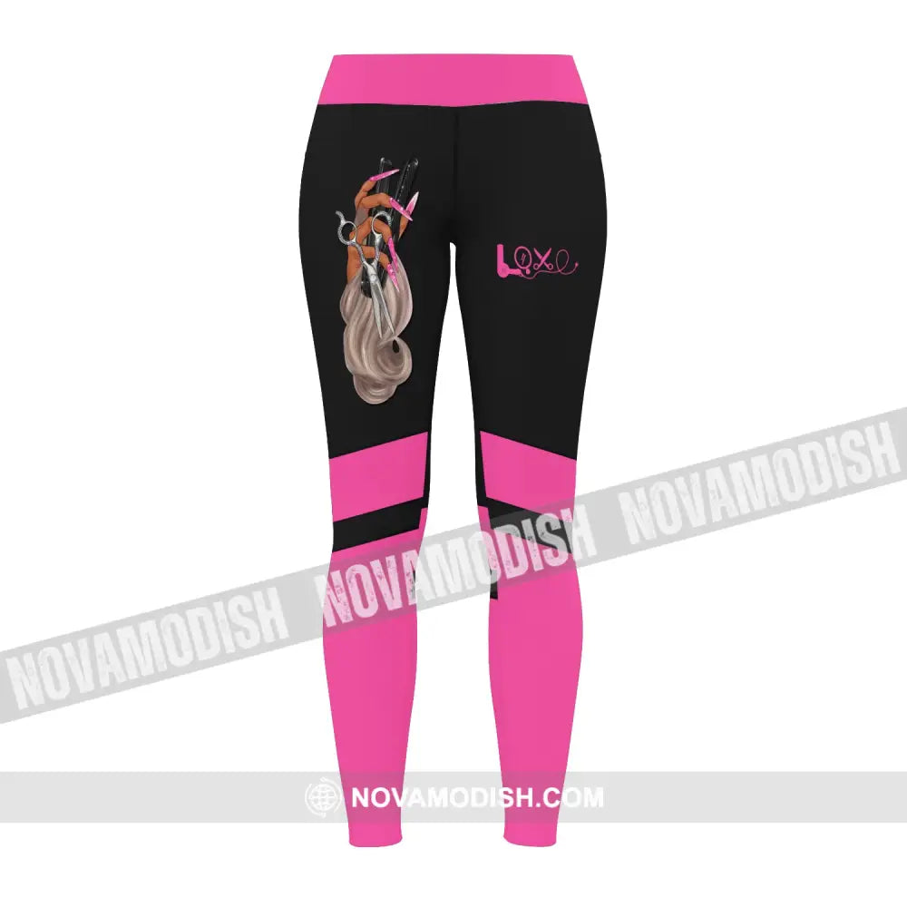 Women Clothing Hairdresser Legging Sportwear Pants For