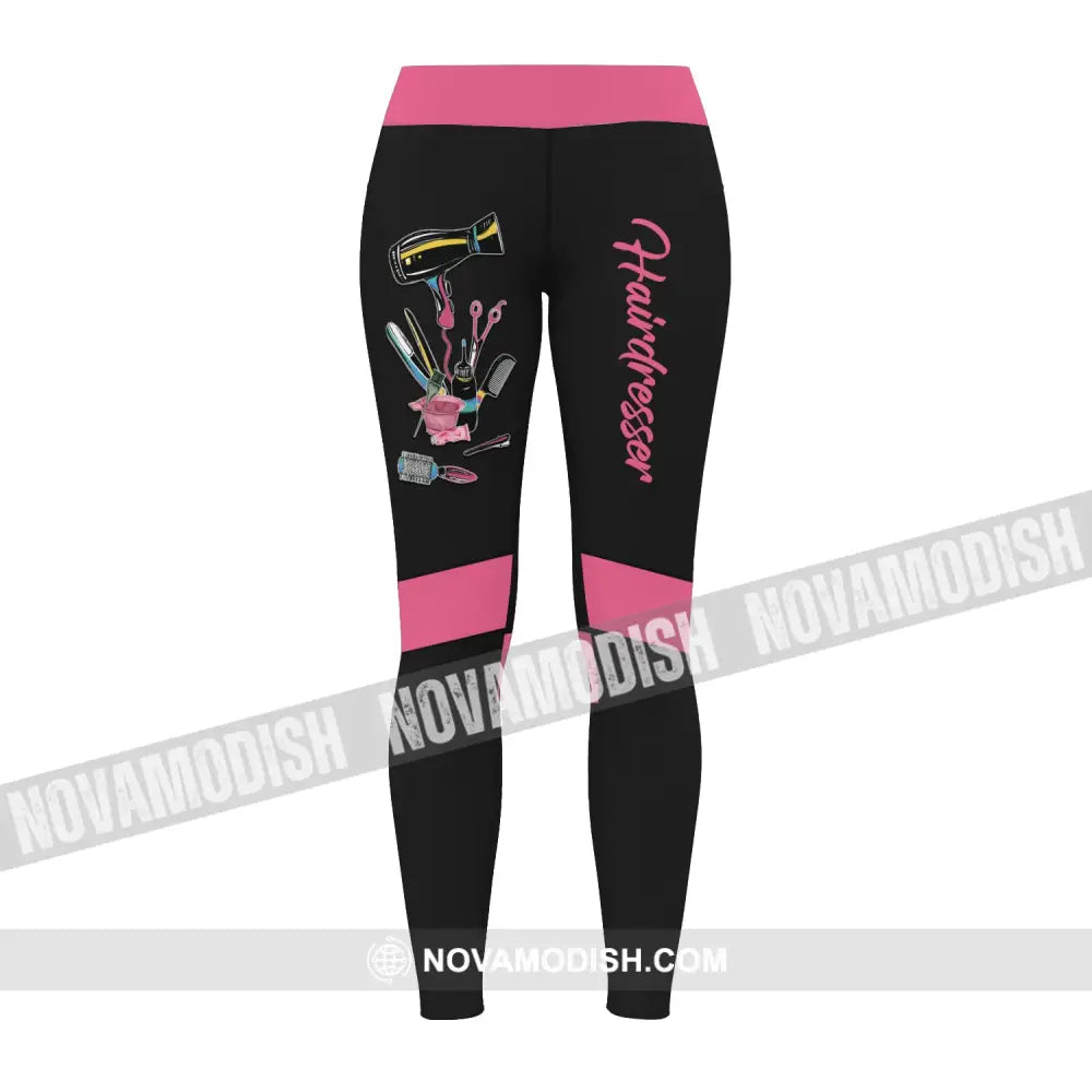 Women Clothing Hairdresser Legging Sportwear Pants For