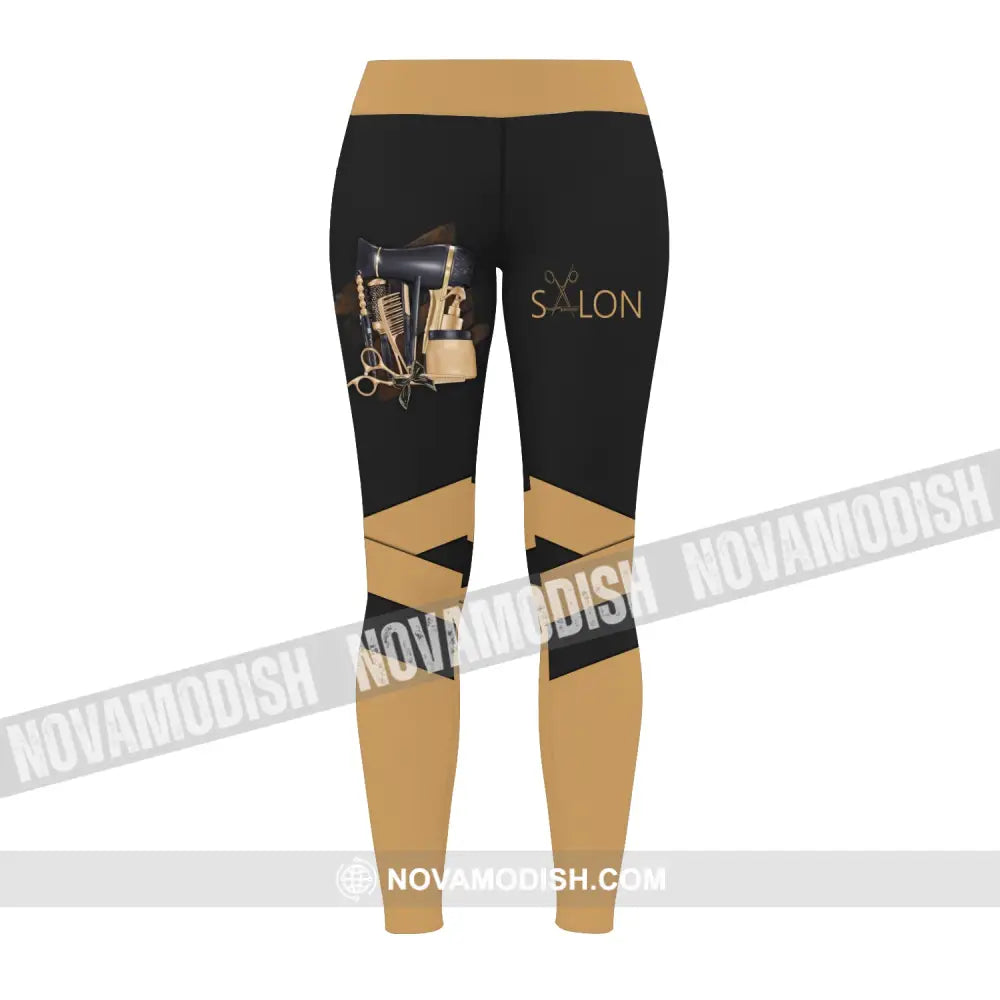 Women Clothing Hairdresser Legging Sportwear Pants For