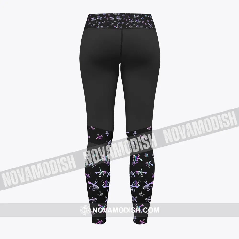 Women Clothing Hairdresser Legging Sportwear Pants For