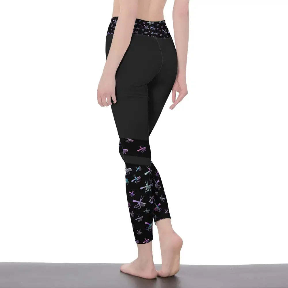 Women Clothing Hairdresser Legging Sportwear Pants For