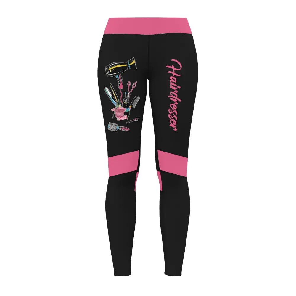 Women Clothing Hairdresser Legging Sportwear Pants For