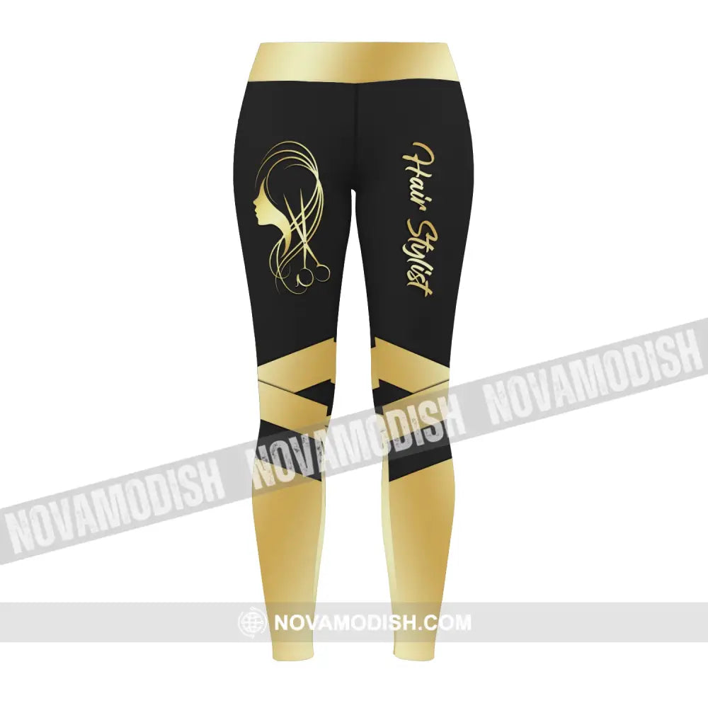 Women Clothing Hairdresser Legging Sportwear Pants For