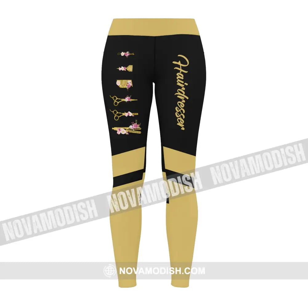 Women Clothing Hairdresser Legging Sportwear Pants For