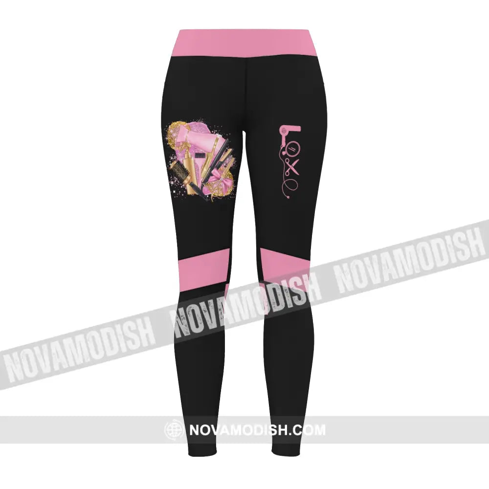 Women Clothing Hairdresser Legging Sportwear Pants For