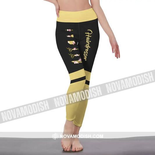 Women Clothing Hairdresser Legging Sportwear Pants For S