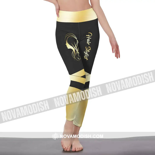 Women Clothing Hairdresser Legging Sportwear Pants For S