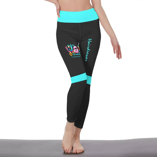 Women Clothing Hairdresser Legging Sportwear Pants For S