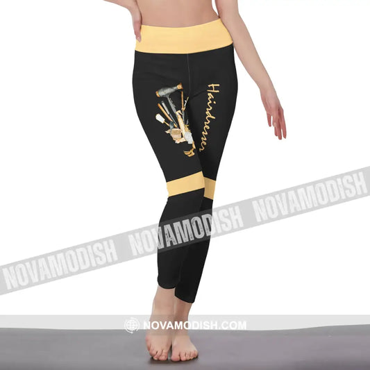 Women Clothing Hairdresser Legging Sportwear Pants For S