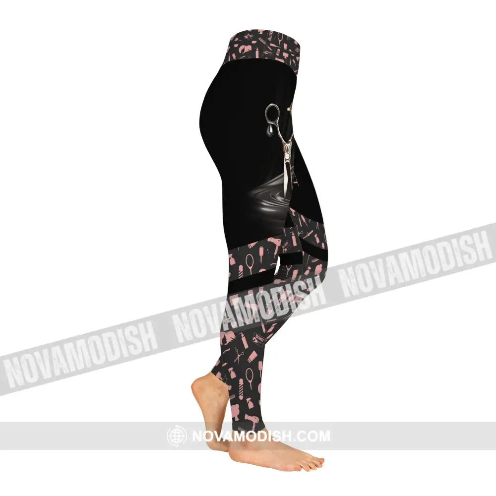 Women Clothing Hairstylist Legging Pants For