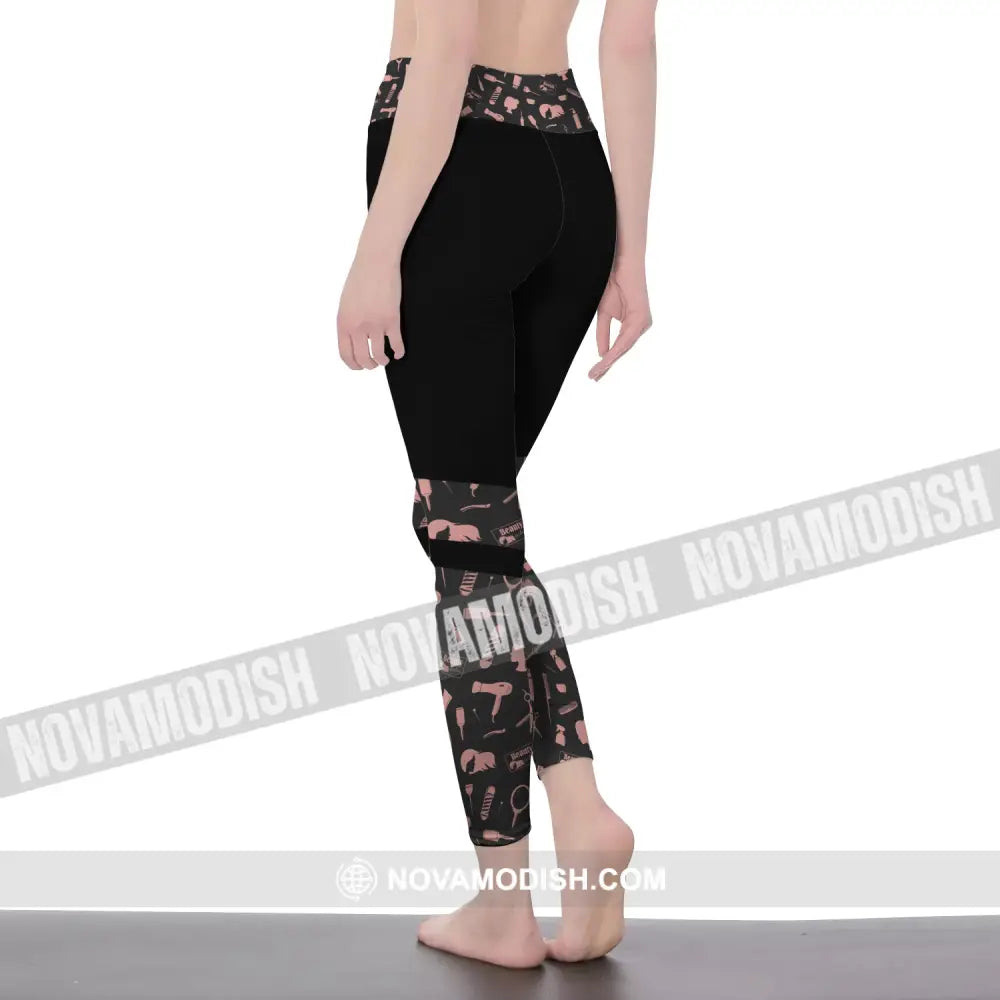 Women Clothing Hairstylist Legging Pants For