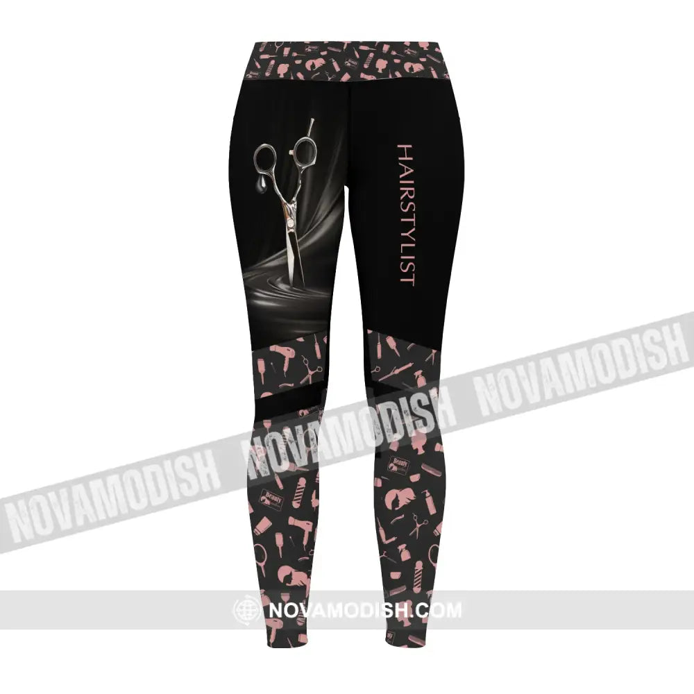 Women Clothing Hairstylist Legging Pants For S