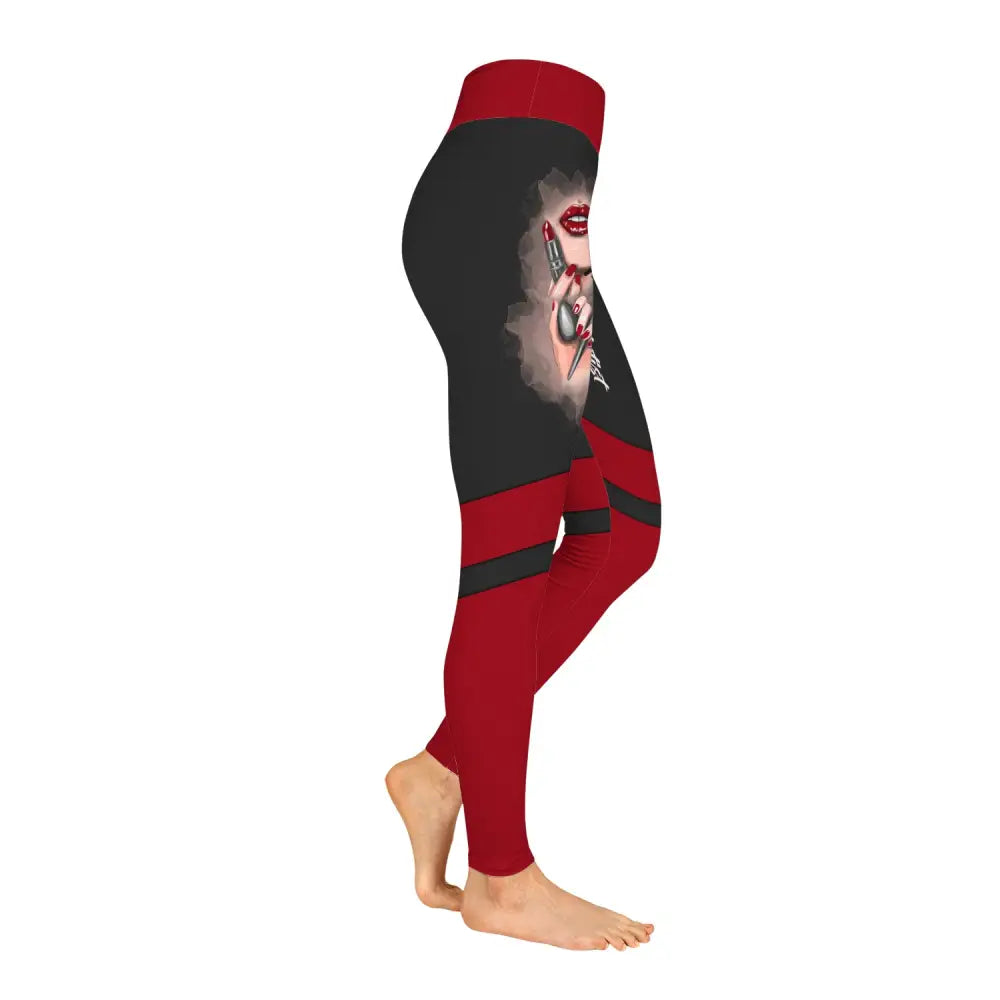 Women Clothing Makeup Artist Sportwear Legging Pants For