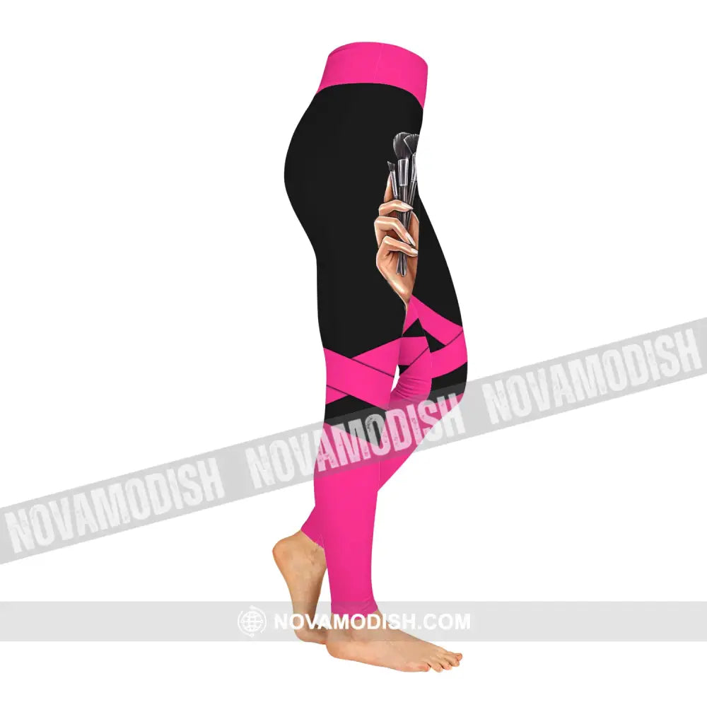 Women Clothing Makeup Artist Sportwear Legging Pants For