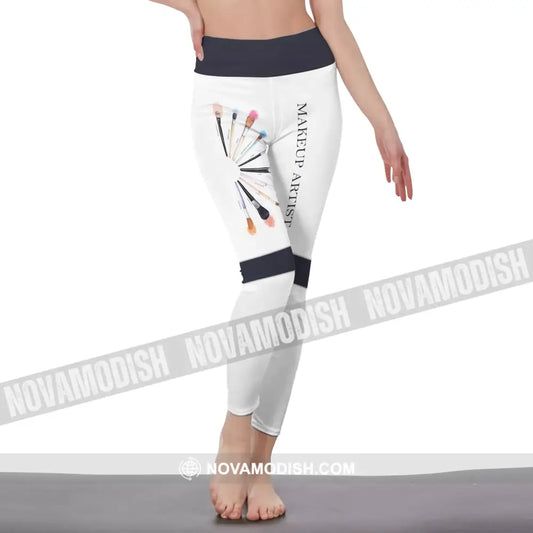 Women Clothing Makeup Artist Sportwear Legging Pants For S