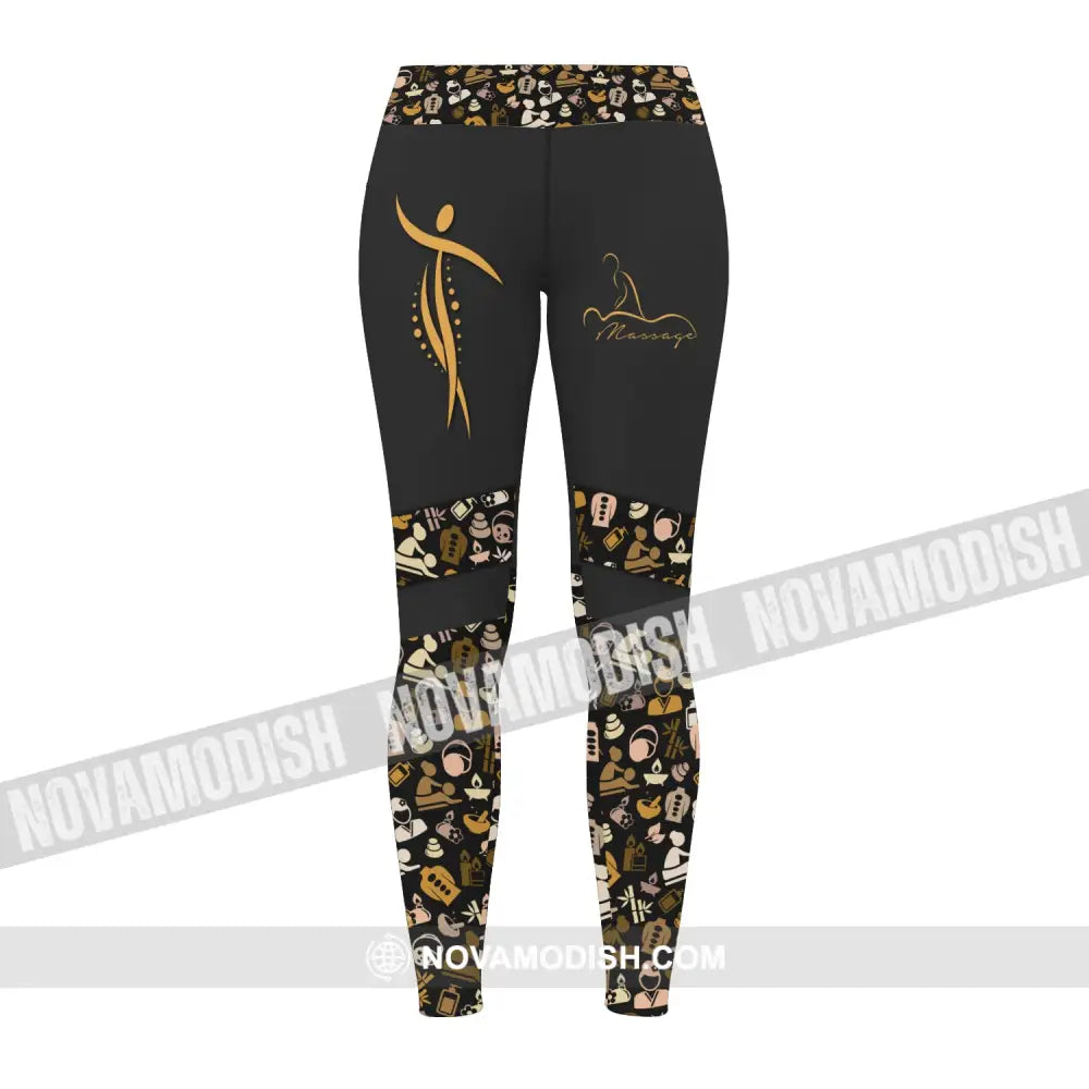 Women Clothing Massage Therapist Sportwear Legging Pants For