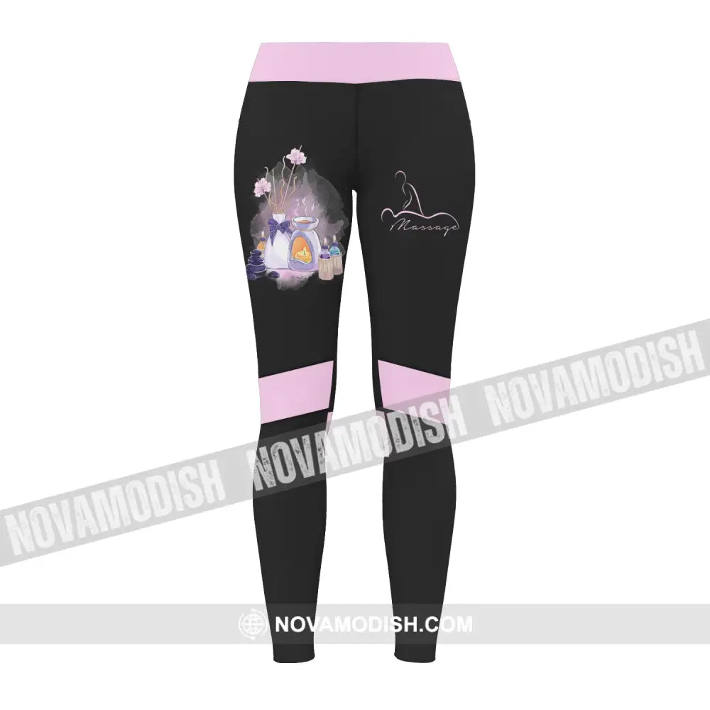 Women Clothing Massage Therapist Sportwear Legging Pants For