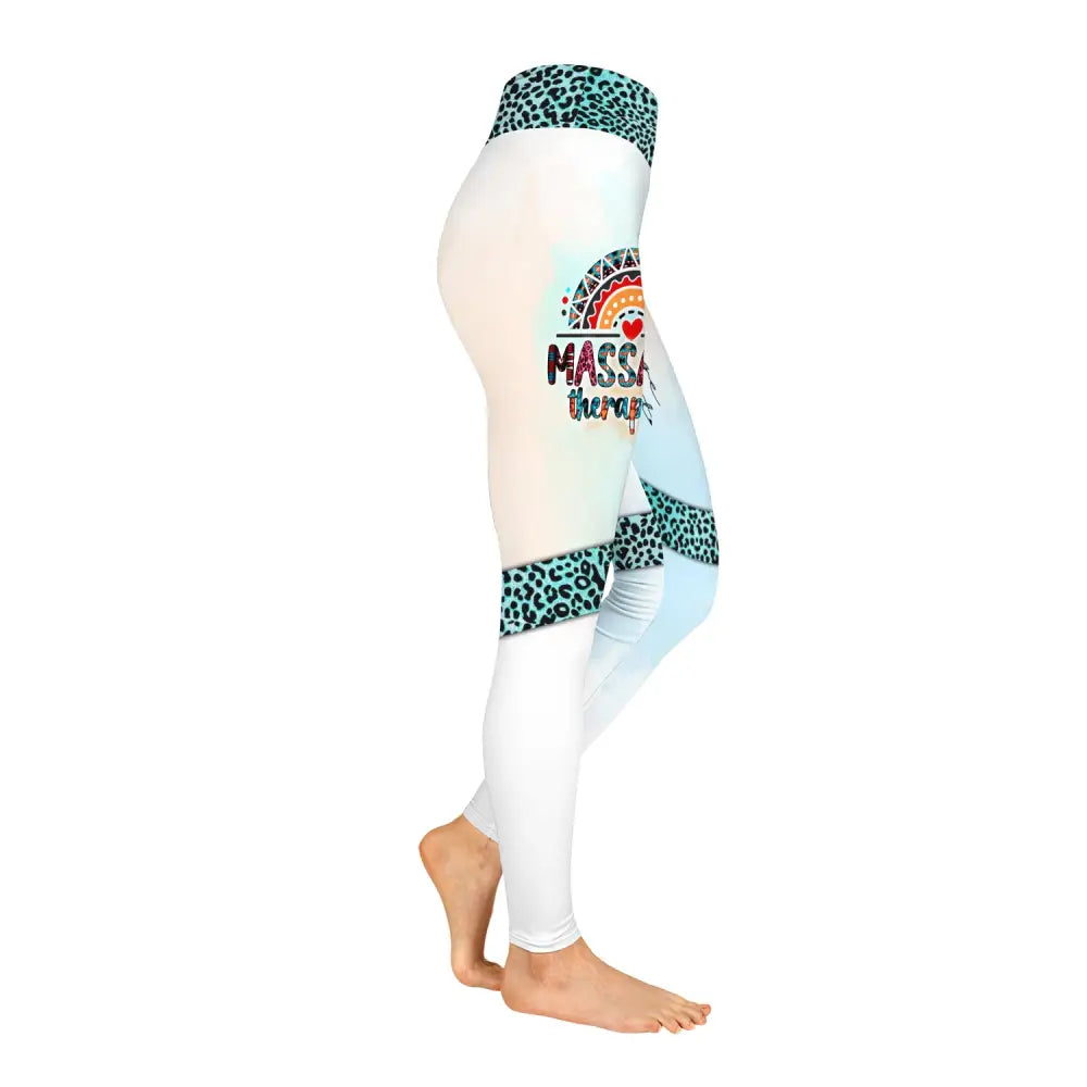 Women Clothing Massage Therapist Sportwear Legging Pants For