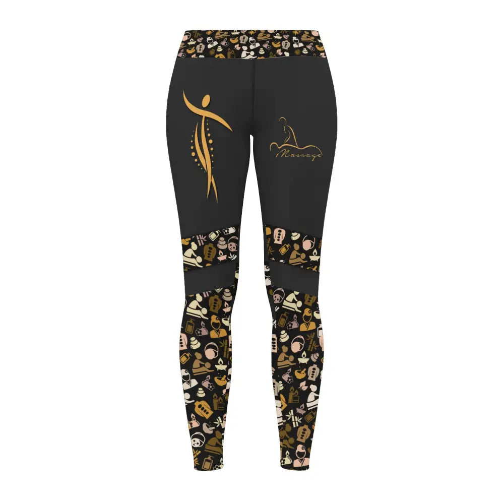 Women Clothing Massage Therapist Sportwear Legging Pants For